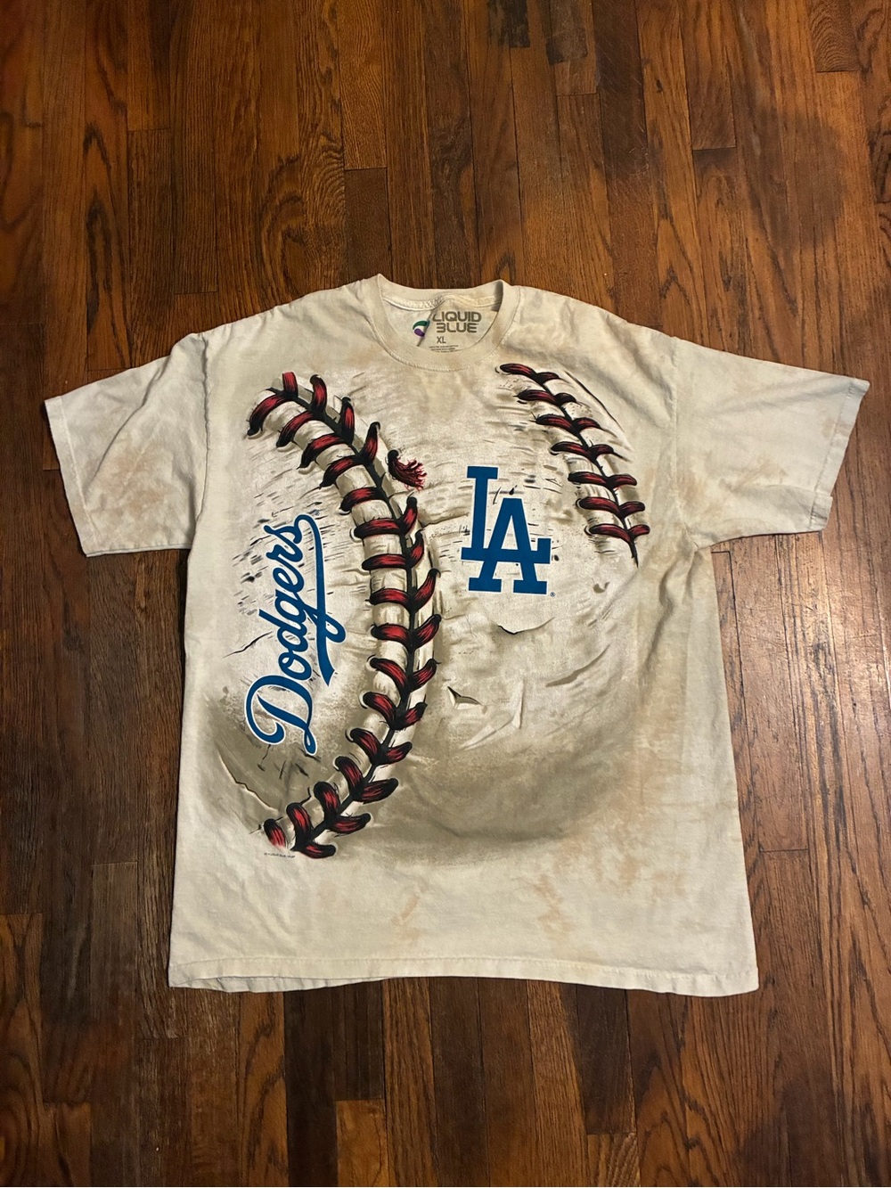 Liquid blue Los Angeles dodgers tshirt size XL